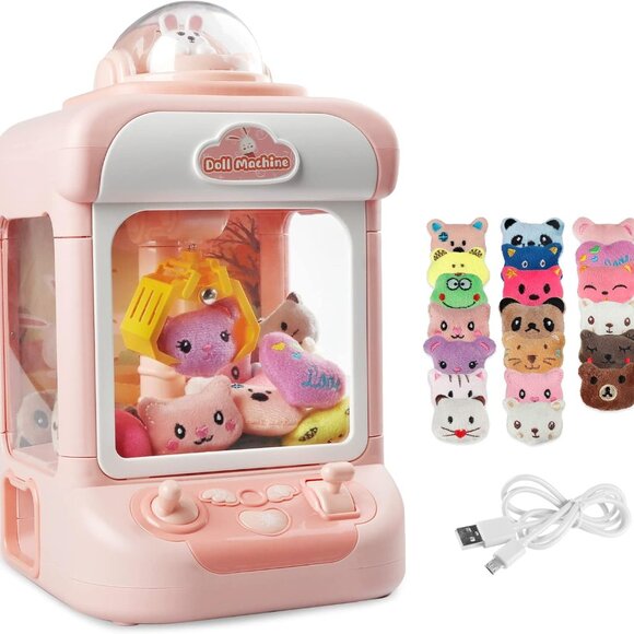 Vending Machines Candy Grabber Prize Dispenser Toys for Girls, Electronic Arcade - Picture 3 of 6